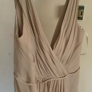 David’s bridal bridesmaid dress biscotti